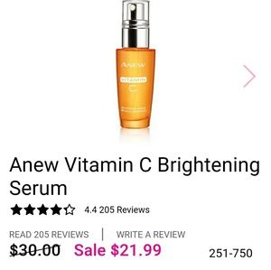 anew vitamin c brightening serum
